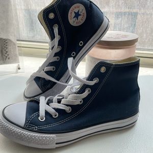 COPY - Navy Blue high top Converse